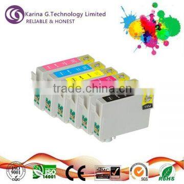 T0781-T0786 disposable compatible ink cartridges excellent compatible for Epson Stylus Photo R260,R280,R380 etc.