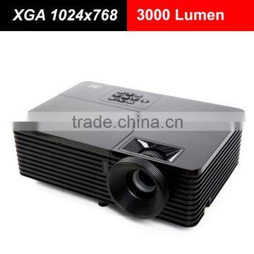 Shezhen Manufacture Professional Education Conference Use XGA 3000 Lumes Long Throw Projector