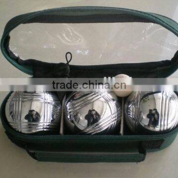 6 Pcs Nylon Bag Steel Bocce Balls Set photo-6