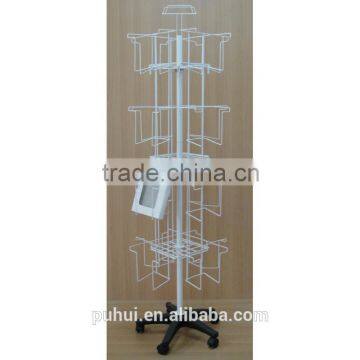 Four Sides Floor Revolving Calendar Display Rack From China Manufacturer photo-2