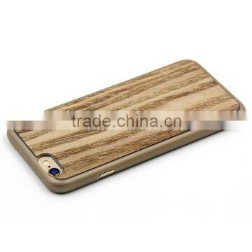 Custom made PP material wooden phone cases for iPhone ase6