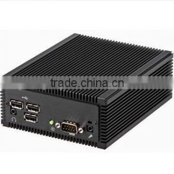 Mini Atom Box PC integrated Ethernet ports Atome Platform 2.5" SSD DDR3 SODIMM