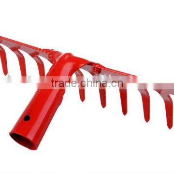 Red Color Steel Garden Rake In High Quality(SG-080)