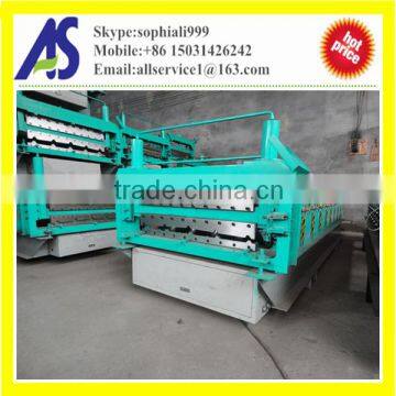 double deck corrugated and ibr roll forming machine