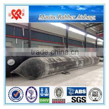 Good air tightness hoisting marine rubber airbag with spot goods