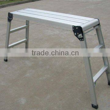 Aluminum work platform with EN131