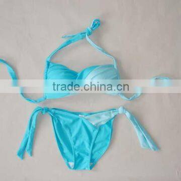 2015 China factory Sportswear sexy girl photo bikini