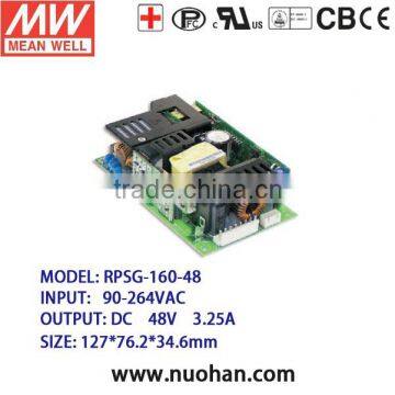 Mean well RPS-160-48 160W 48V Medical power supply 160W 48V medical power supply