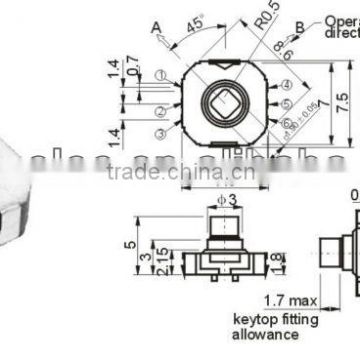 new tact switch