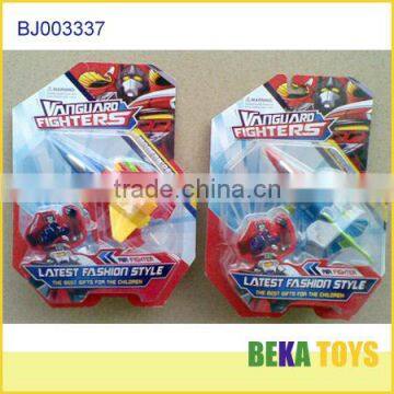 Popular deformation toy fighter plane/ funny transform robot toy