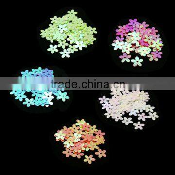 Mixed Flower Sequins Paillettes, Garment Decor Material(PVC-FYB17-M)