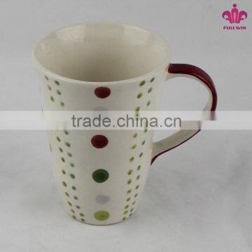 White ceramic mugs bulk with decal