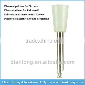 Sr106F RA Shank Cup Shaped Silicone Rubber Impregnated With DIAMOND Heatless Dental Diamond Polisher For Reducing