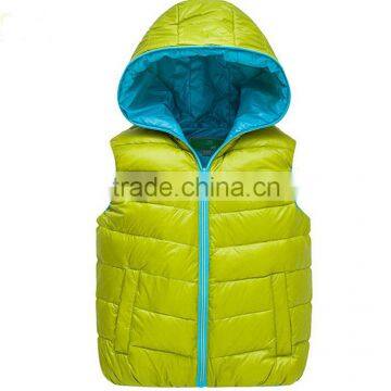 Custom Boys Hoody Sleeveless Padded Vest photo-3