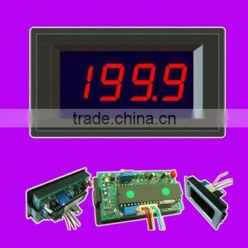 200V 200A DC RED LED DIGITAL PANEL AMPS METER & VOLTMETER + SHUNT