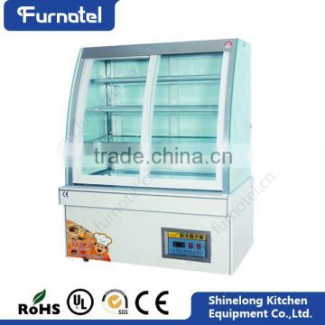 Furnotel Restaurant Equipment Cooler Refrigerated Cake Display Showcase