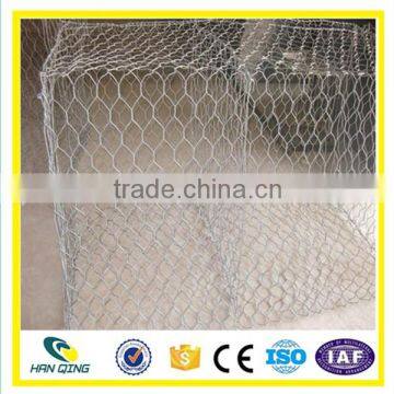 Electro Galvanized Woven Gabion Box