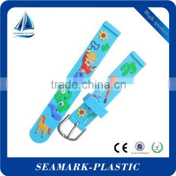 2016 Novelty Custom Made Silicone Rubber Watch Wristbands Kids for Events