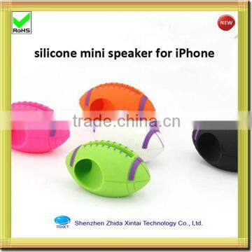 fashion silicone phone small speaker