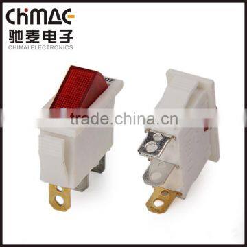 12v rocker switch KCD switch with neon white electronic switch