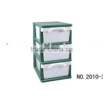 No.2010-3 3 layers plastic drawer