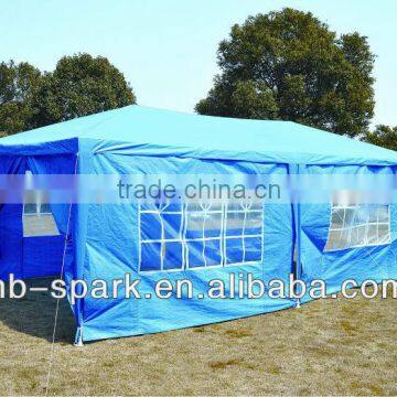 2016 3*6 blue PE big party tents for happy