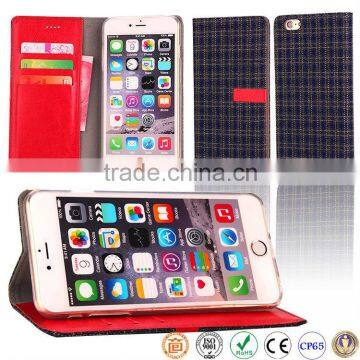 5.5 inch wallet chinese cell phone case for i phone6 case