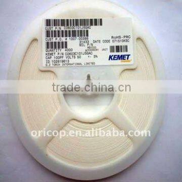 CAPACITOR C0603C101J5GAC KEMEI