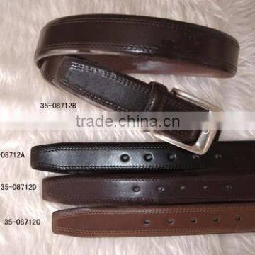 Hot sale formal leather belt mens