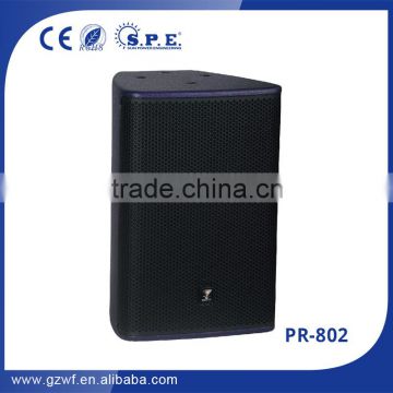 PR-802 spe audio dj sound box, pa system, loudspeaker box, 8" karaoke professional speaker