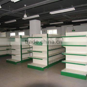 Supermarket shelving, shop shelves, Store gondola shelving