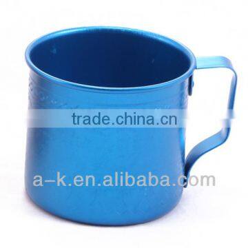 Aluminum blue water cup