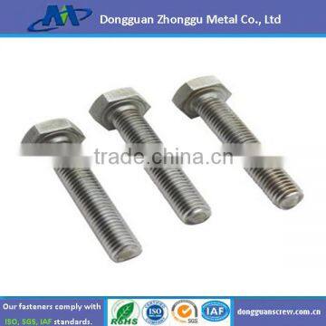 carbon steel ISO 4017 hex bolt