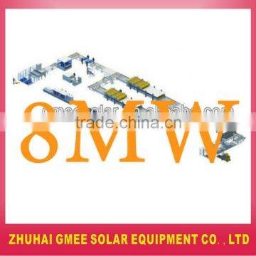 8MW semi-automatic Solar Module Encapsulation Equipment