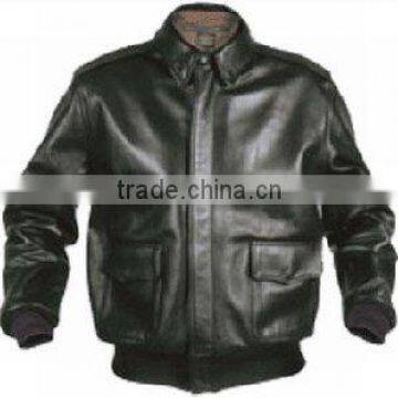 DL-1655 Leather Fur Jacket