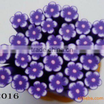 LNU-2016 3D polymer clay fruit cane nail art for nail tips and toe tips