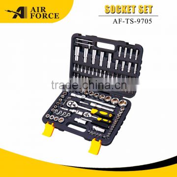 108pcs 1/4"&1/2"DR. CR-V Socket wrench Set