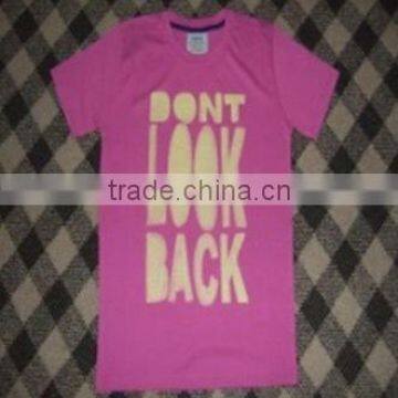 Bright Pink Color T-Shirts