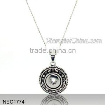 Fashion Jewellery  China Trending Hot Products Magnetic Snap Button Necklace