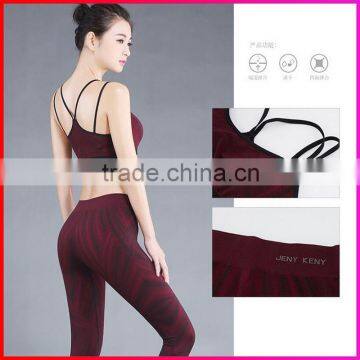 Women Fitness Wear Sport clothing Yoga Wear sets with pants                        
                                                Quality Choice