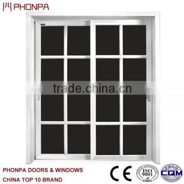 Tempered glass office door, sliding door hardware, aluminum window and door