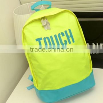 New Candy Nylon Backpack Leisure School Bag Outdoors Travel Backpack Bag