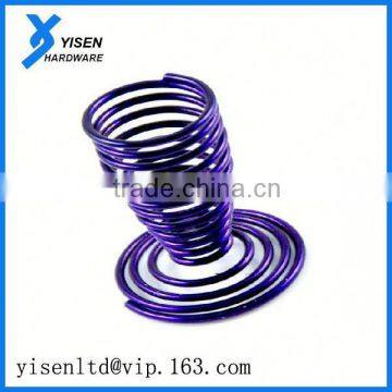 high quality steel big yellow coil extension coil spring