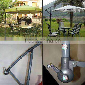 China Metal/aluminium Banana patio umbrella                        
                                                Quality Choice