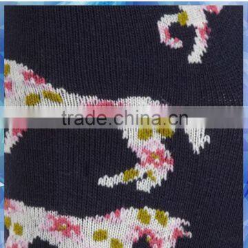 Bulk Wholesale Women All Over Floral Horse Tube Sock photo-2
