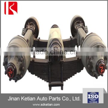 Semi trailer bogie axle