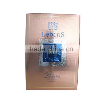 Customized Special Silver Cardboard Brandy Wine Box Printing Service photo-2