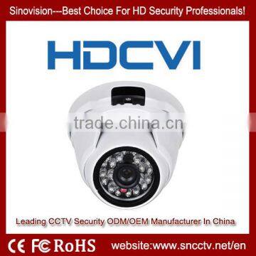 white color metal case CVI1080P vandalproof dome camera