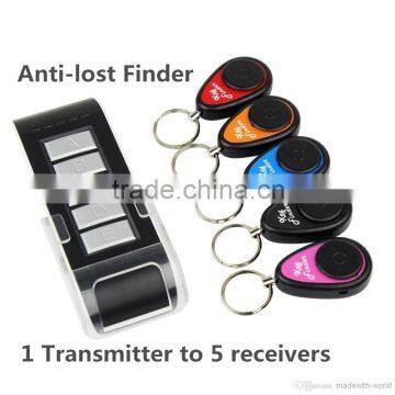 Useful 5 in 1 Anti-lost Wireless Alarm Electronic Key Wallet Phone Finder