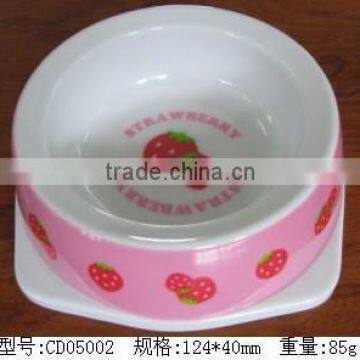 Melamine high quality plastic pet bowl